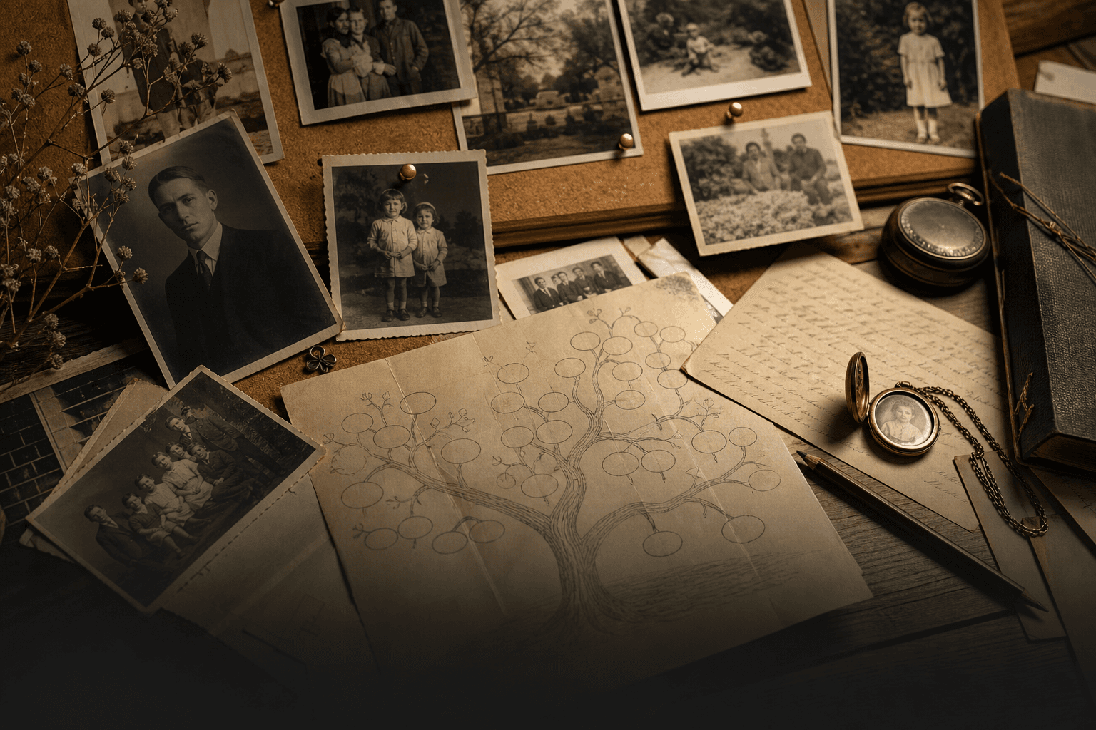 Family History Story visual concept