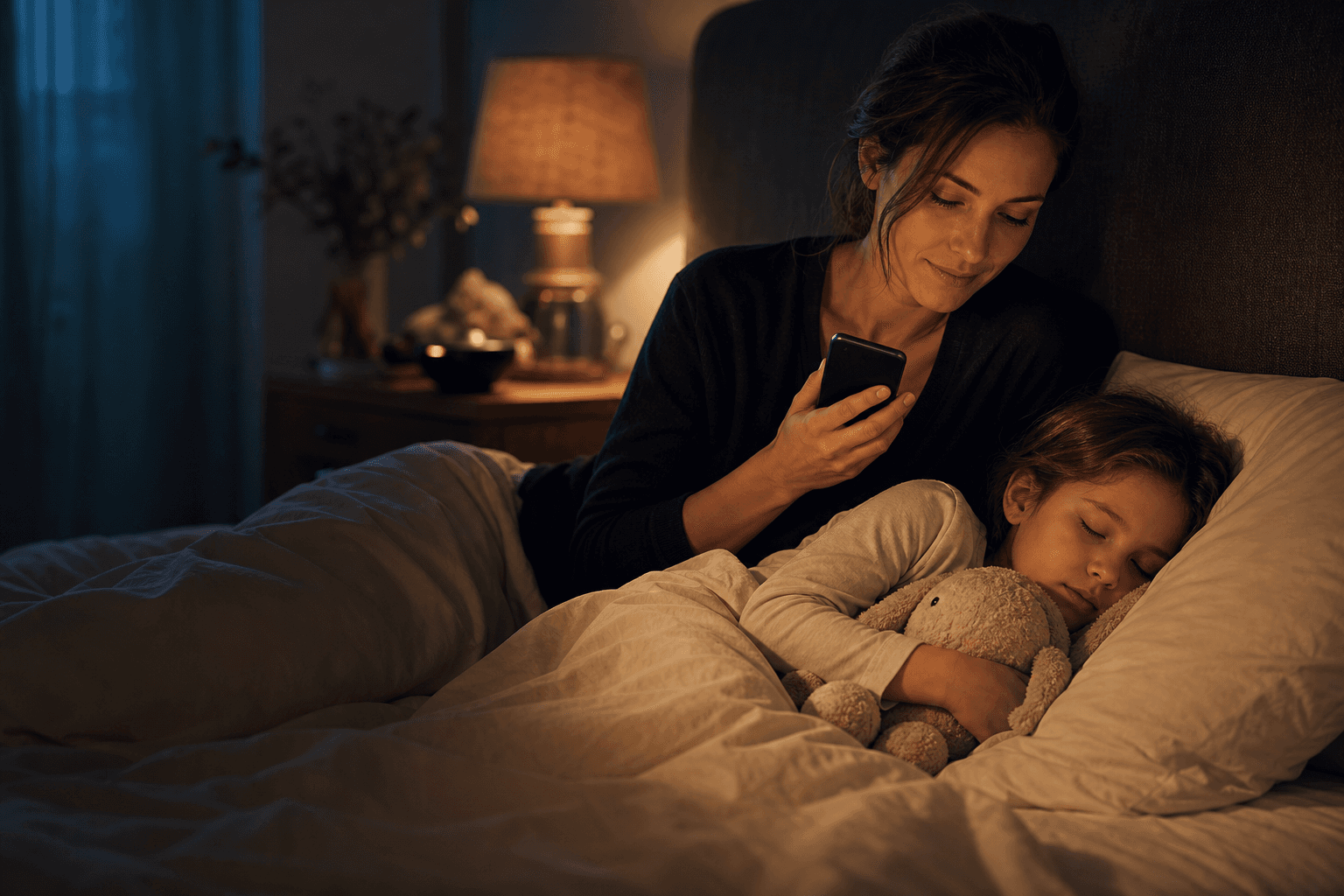 Parent-to-Child Story visual concept